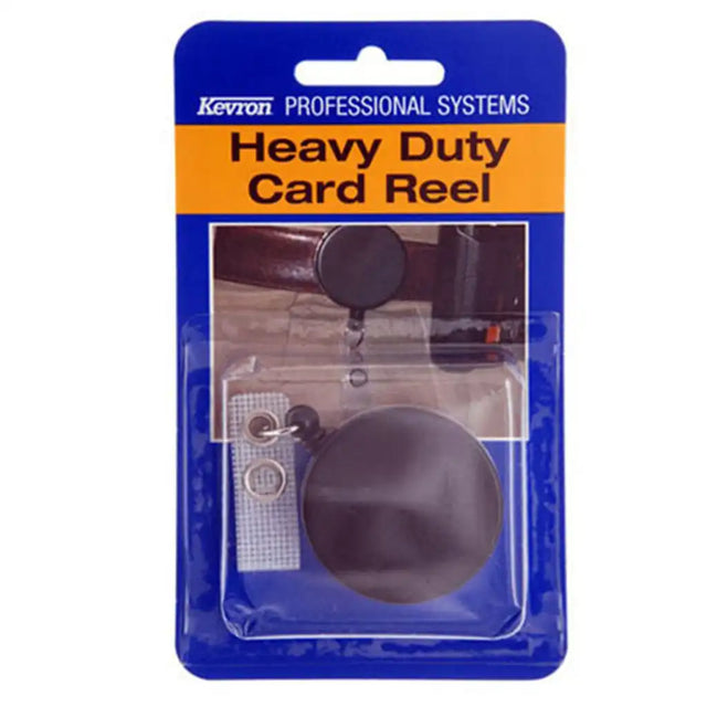 Kevron heavy-duty card reel packaging on a white background