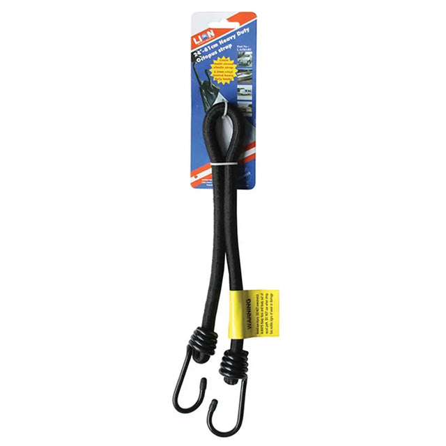 Bungee cord with packaging on a white background