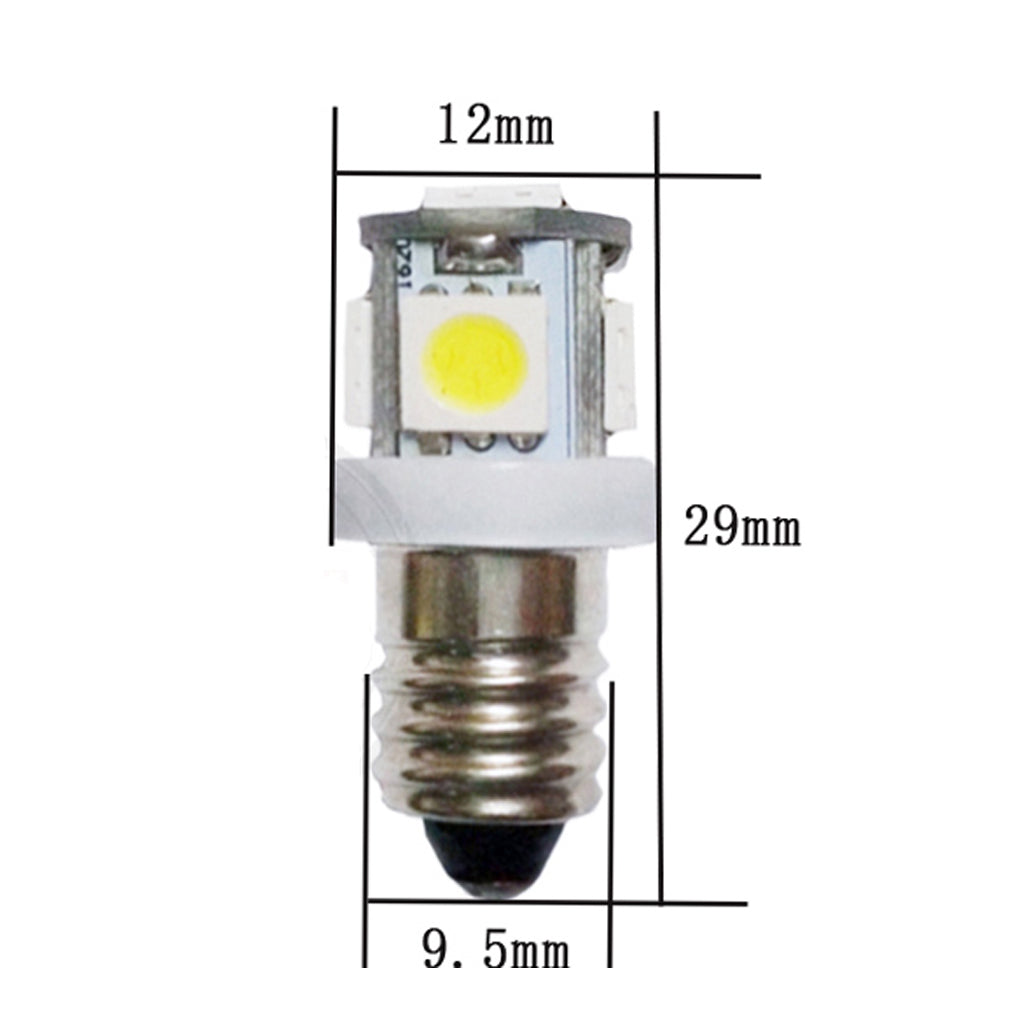 LED Light Bulb E10 12V 1.5W D/L