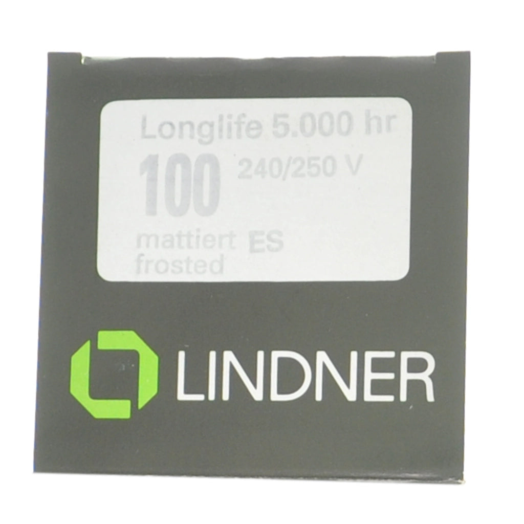 Lindner GLS Incandescent Light Bulb E27 240V 100W Frosted
