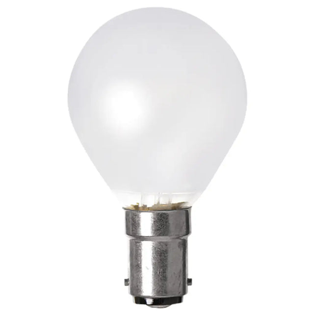White light bulb on a white background