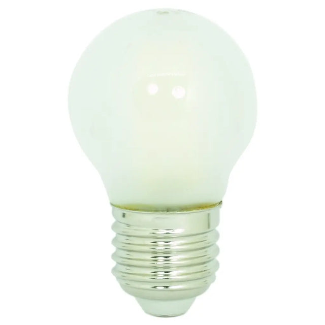 Light bulb on a white background