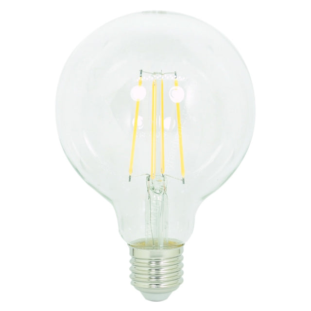 Lusion G95 Filament Spherical LED Light Bulb E27 240V 8W W/W 20958