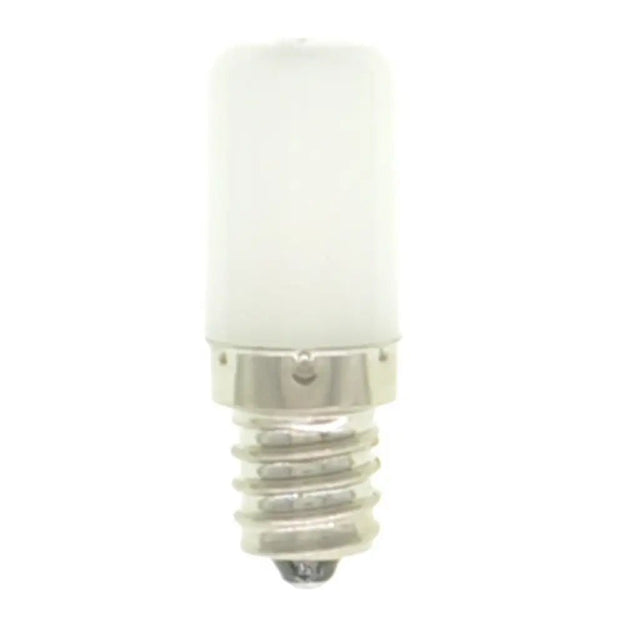 LED light bulb on a white background