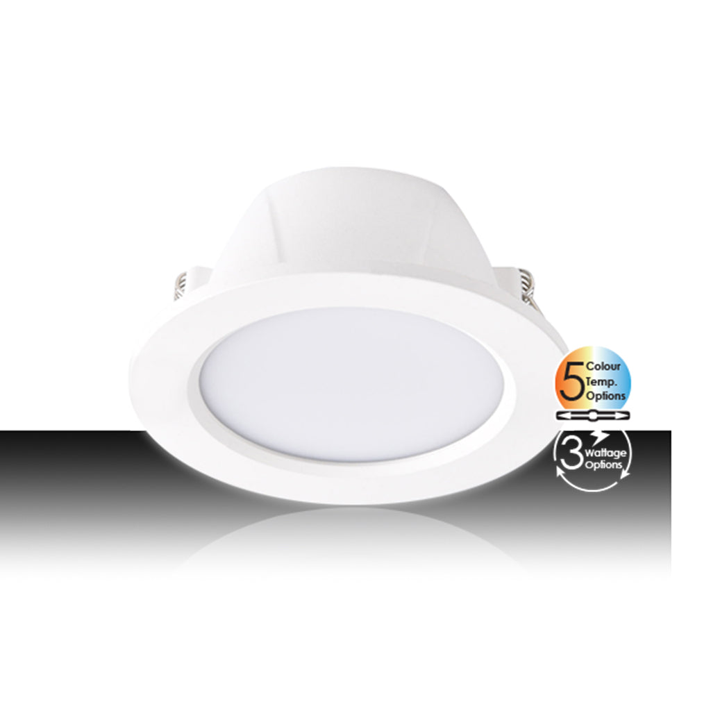 Lusion LED Trimax Multi Wattage and Colour Downlight Kit 90-100mm Cut 50080