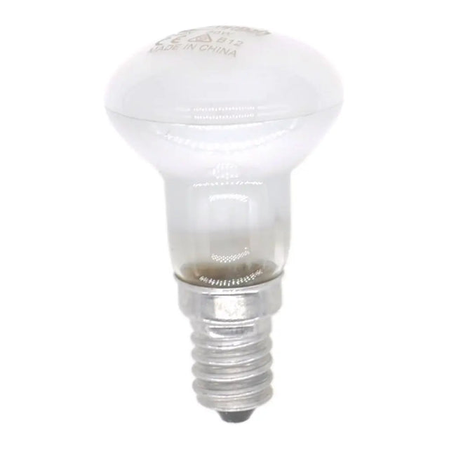 Light bulb on a white background