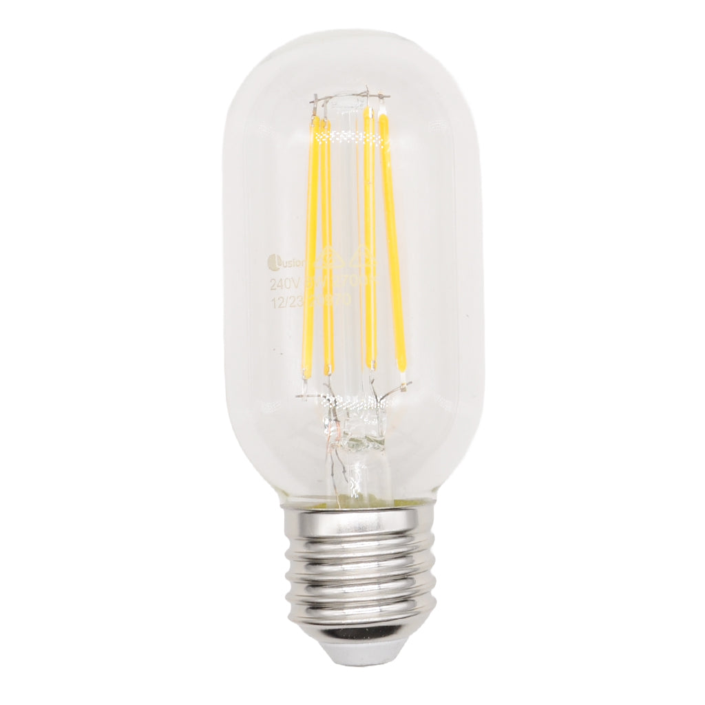Lusion T45 Filament LED Light Bulb E27 240V 8W W/W 20970