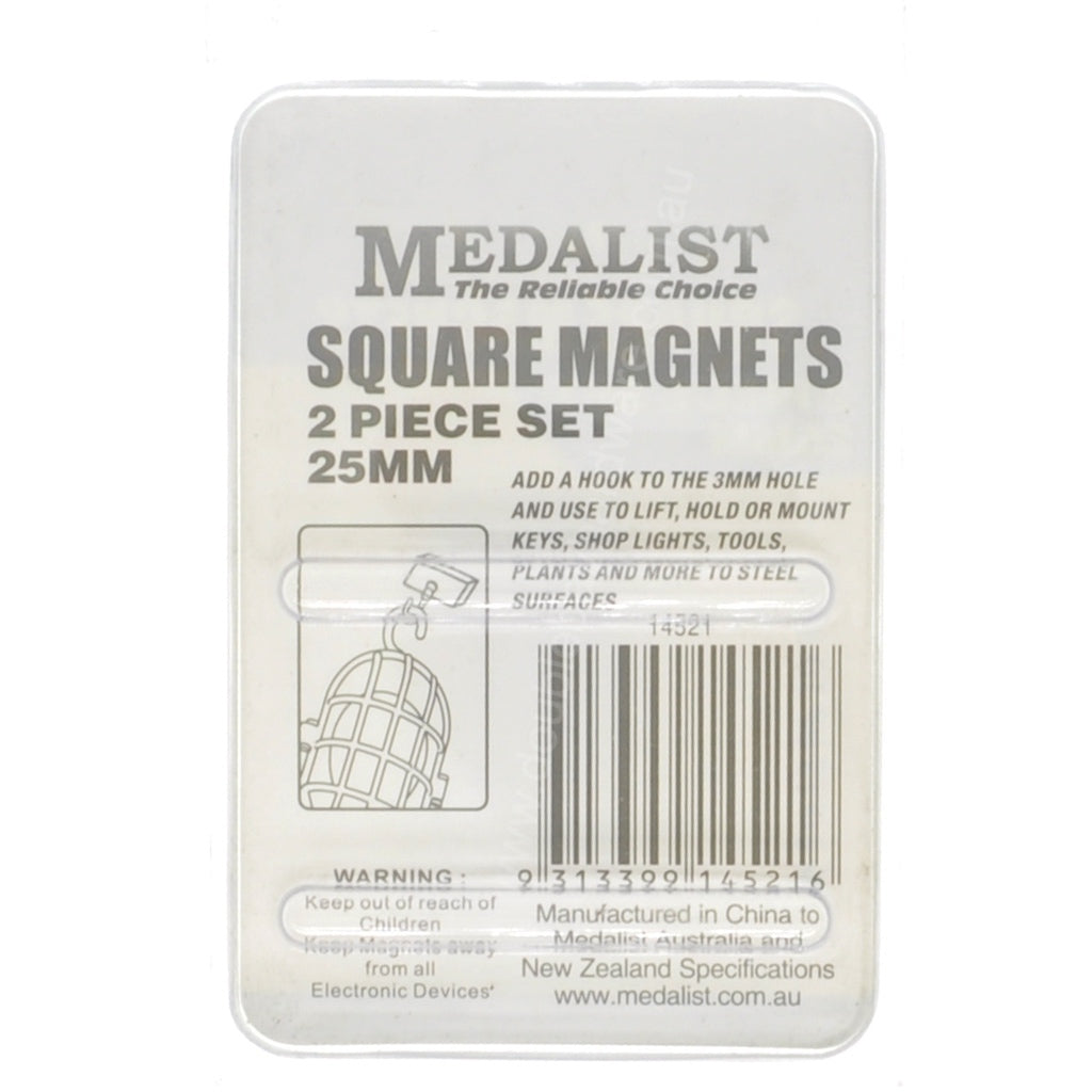 MEDALIST Square Magnet 25mm 14521