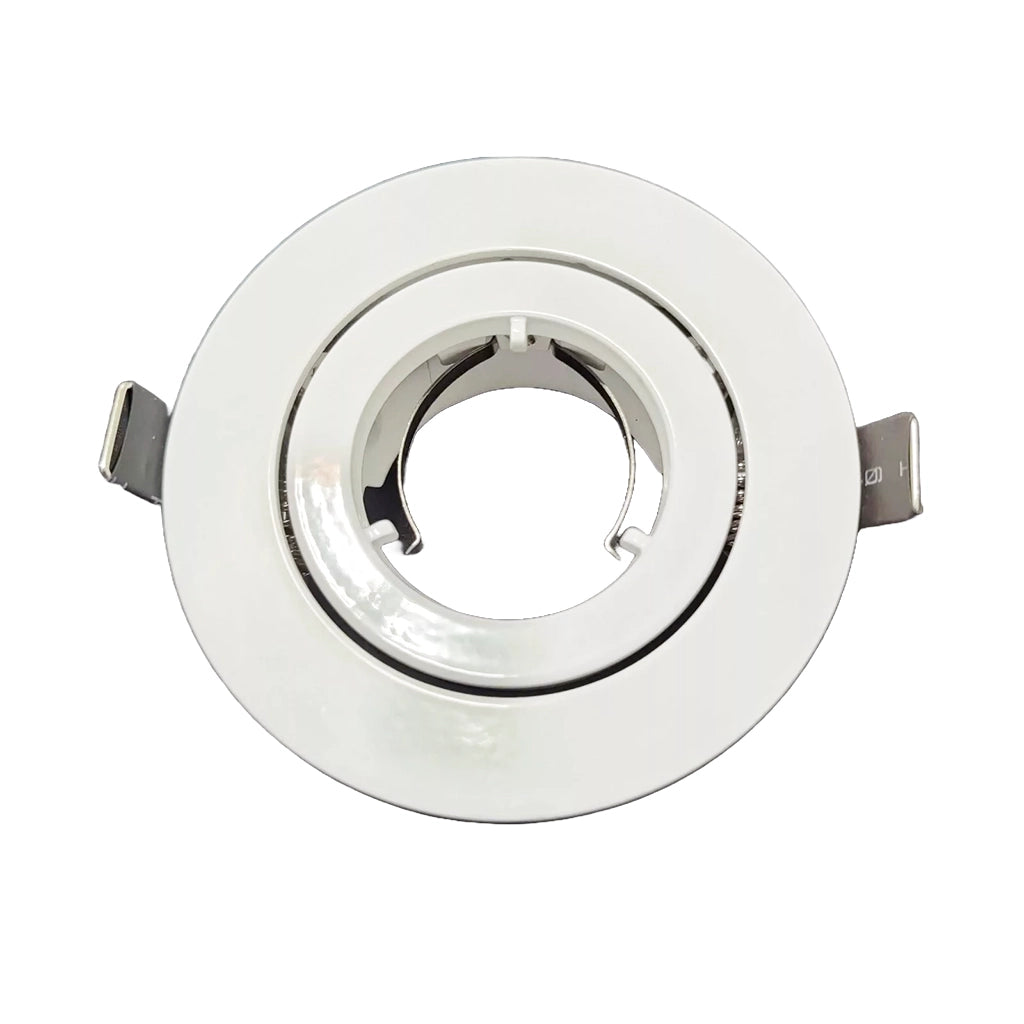 MR16 Downlight Fitting Frame 90mm Cut White
