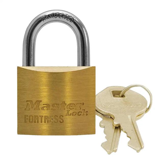 Master Lock Fortress Solid Brass Padlock 50mm FM8850D