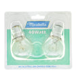 Mirabella Fancy Round Incandescent Light Bulb B22 240V 40W Clear 2Pcs
