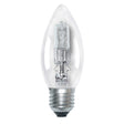 National nls Candle Halogen Light Bulb E27 240V 28W Clear 10275NLS