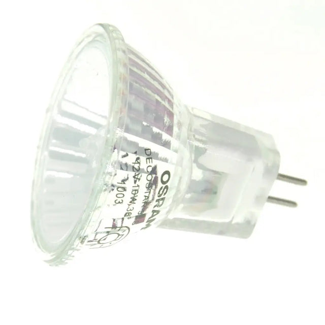 Osram light bulb on a white background