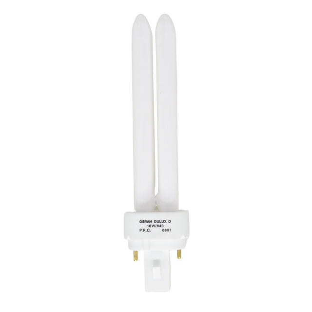 OSRAM DULUX D Lumilux Compact Fluorescent Light Bulb G24d-2 18W/840