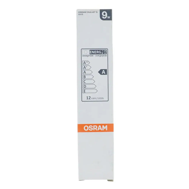 OSRAM DULUX S Compact Fluorescent Light Bulb G23 9W/827