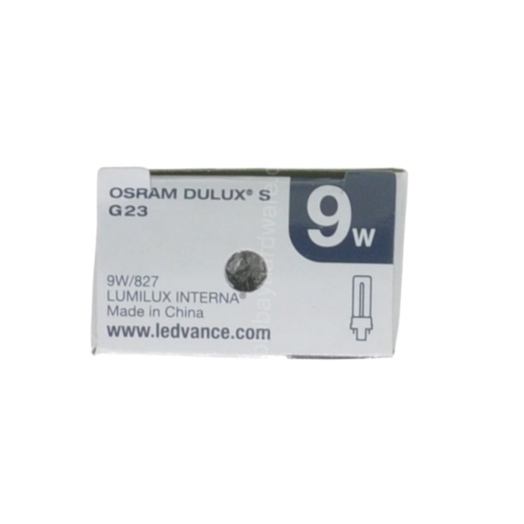 OSRAM DULUX S Energy Saving Light Bulb G23 9W W/W 4877