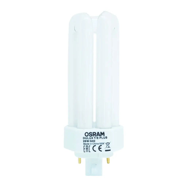 Osram Dulux Tie Plus light bulb on a white background