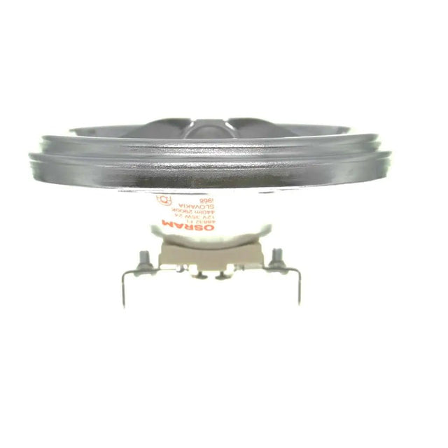 Light bulb socket with OSRAM branding on a white background