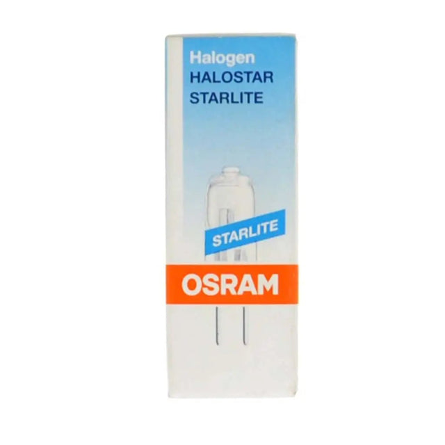 OSRAM Halostar Starlite halogen bulb packaging on a white background