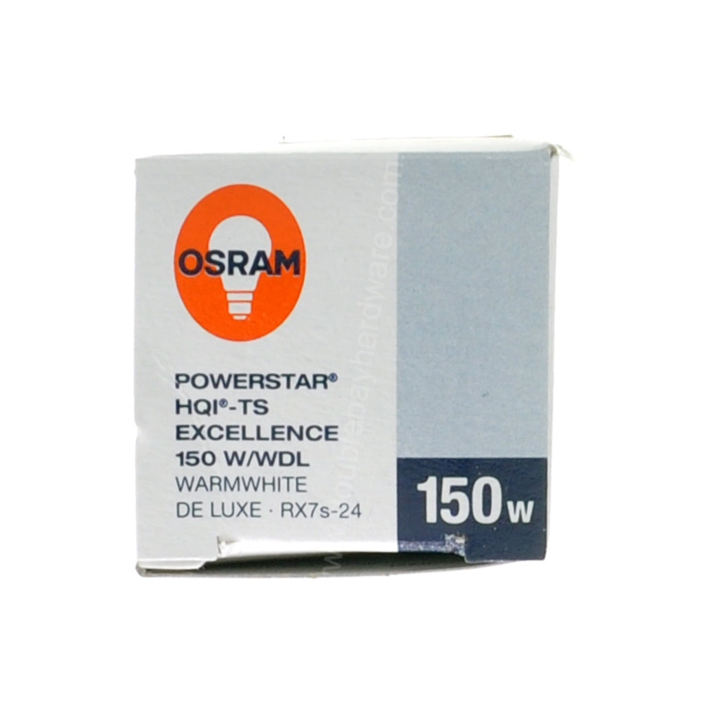 OSRAM POWERSTAR HQI-TS Excellence Light Bulb RX7s-24 150W/WDL 135mm