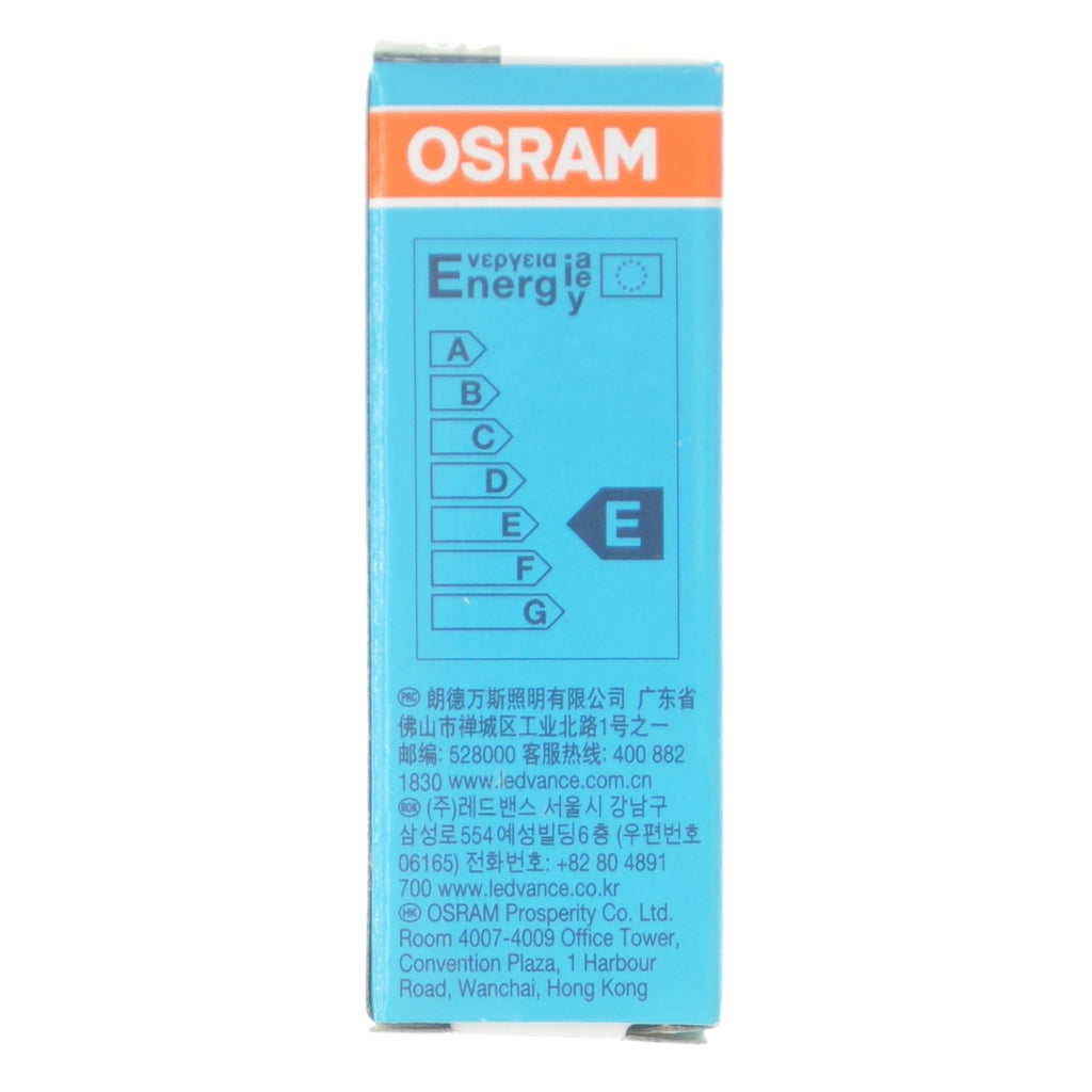 Osram Halopin Bi-Pin Halogen Light Bulb G9 240V 40W Clear 66740