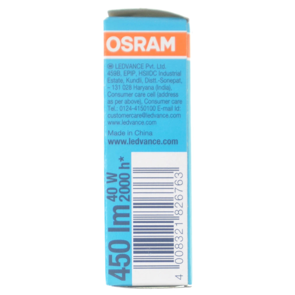 Osram Halopin Bi-Pin Halogen Light Bulb G9 240V 40W Clear 66740