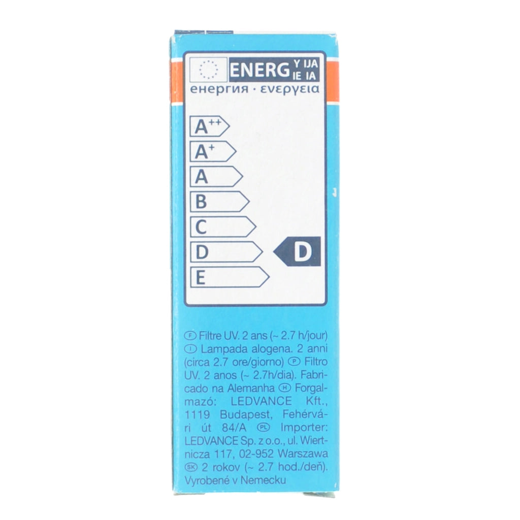Osram Halopin Pro Bi-Pin Halogen Light Bulb G9 240V 20W Clear 66720