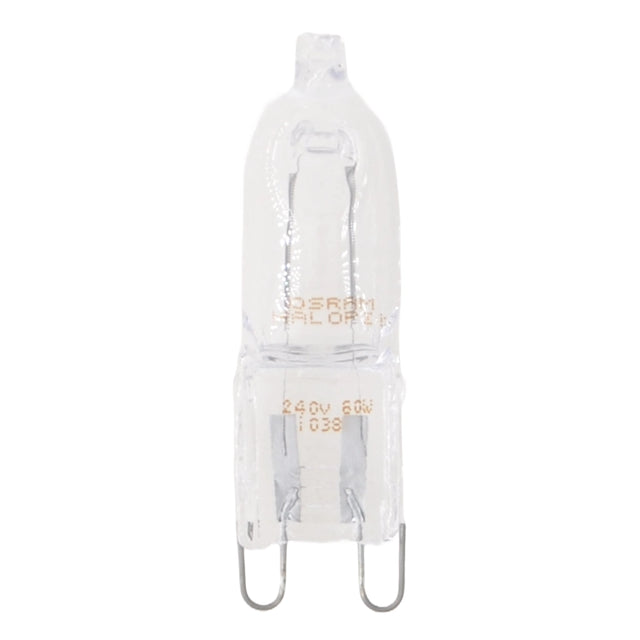 Osram Halopin Pro Bi-Pin Halogen Light Bulb G9 240V 60W 66760