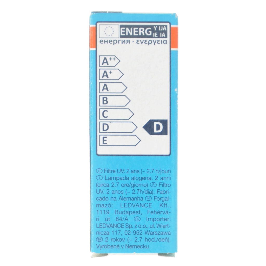 Osram Halopin Pro Bi-Pin Halogen Light Bulb G9 240V 60W 66760