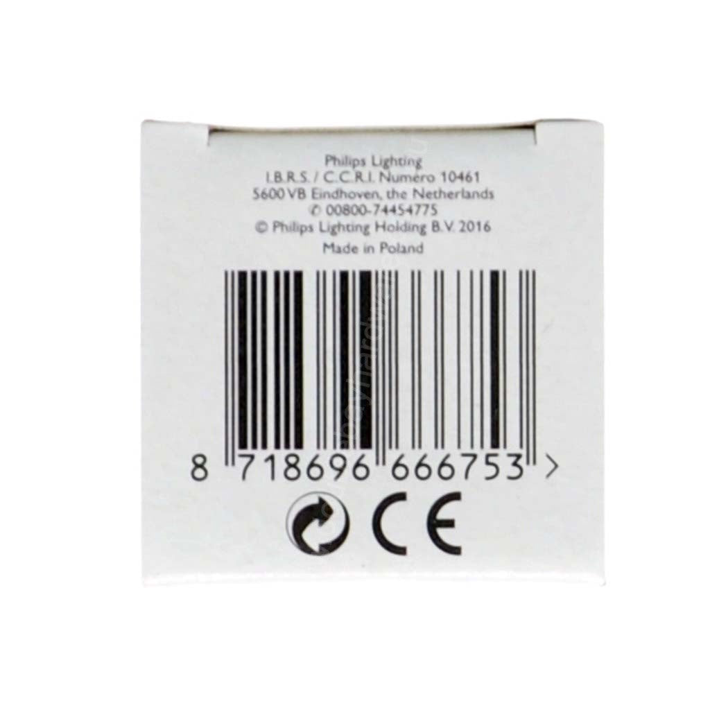 PHILIPS Aluminum Reflector Halogen Light Bulb BA15d 12V 20W 18° 6434