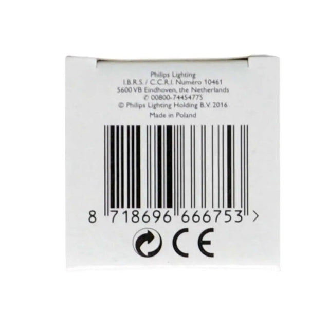 PHILIPS Aluminum Reflector Halogen Light Bulb BA15d 12V 20W 18° 6434