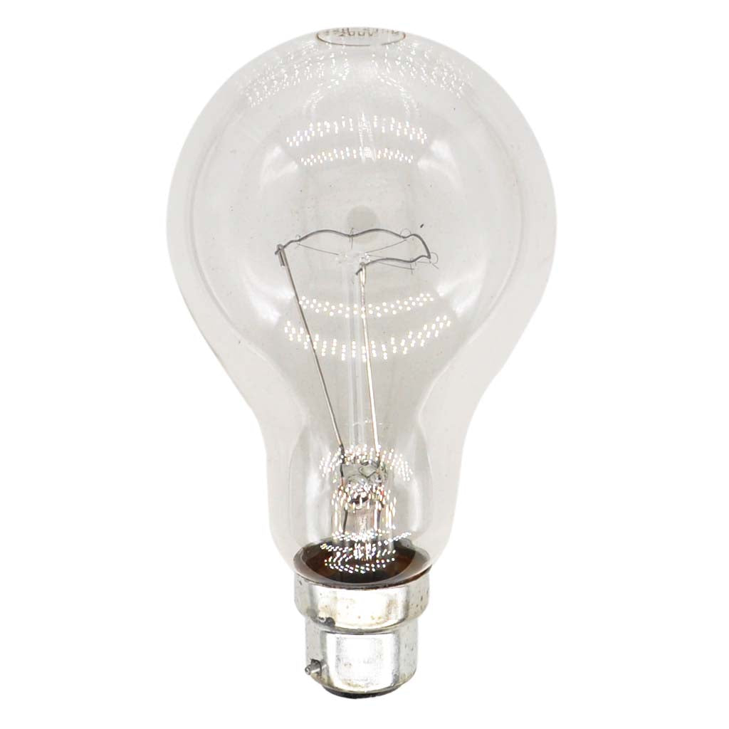 PJ White GLS Incandescent Light Bulb B22 240V 100W Clear