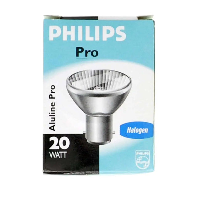 Philips Pro halogen light bulb packaging on a white background
