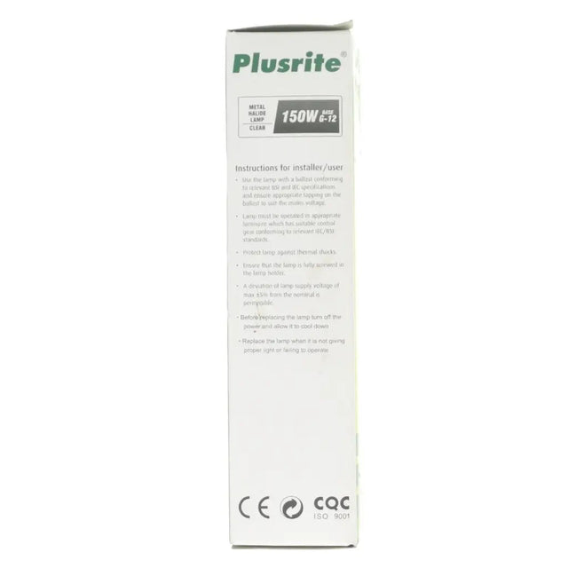 Plusrite product packaging with text and branding on a white background