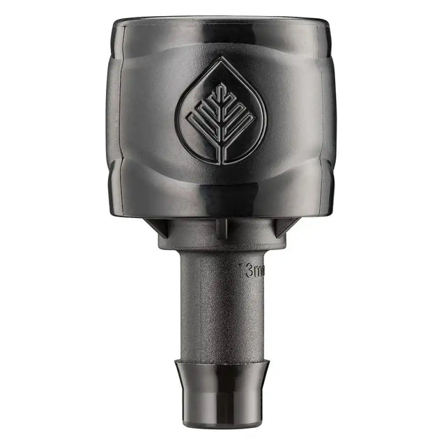 Pope 13mm Snap Sure Connector for poly tubing on a white background