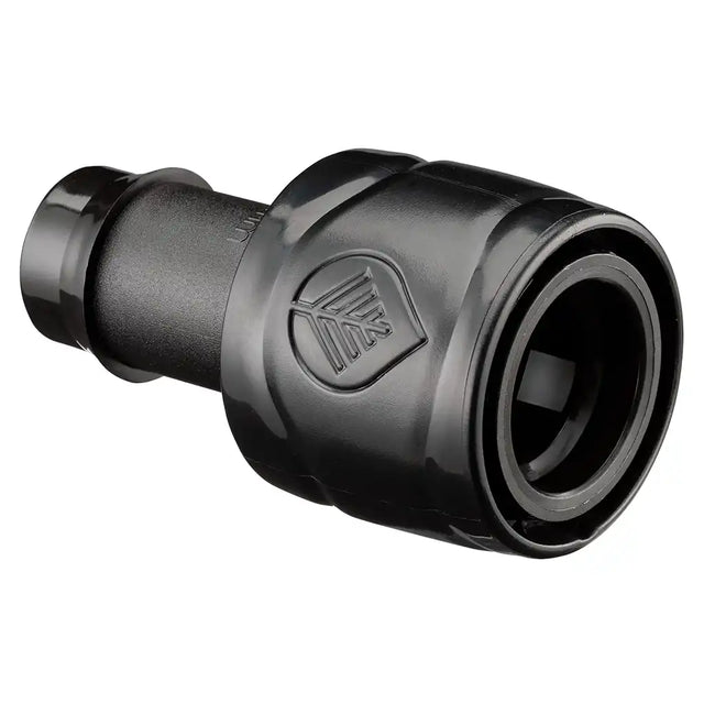Pope 19mm Snap Sure Connector showing fitting detail on a white background