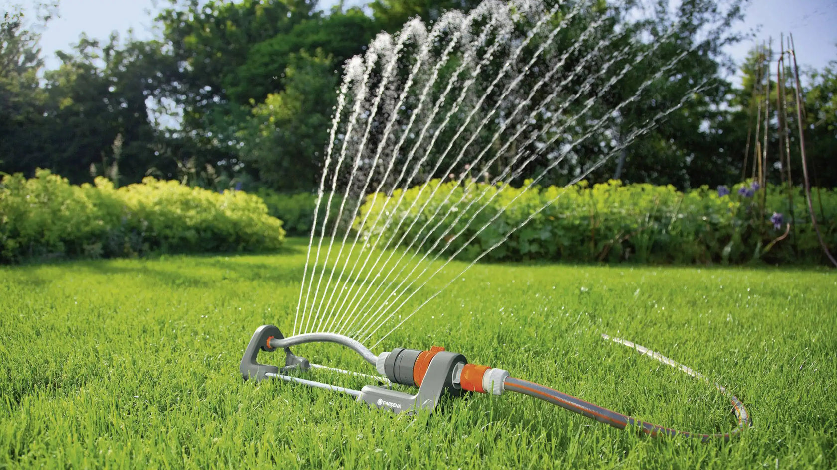 garden hand tools, pest control, hose, irrigation, power tools, weed control.