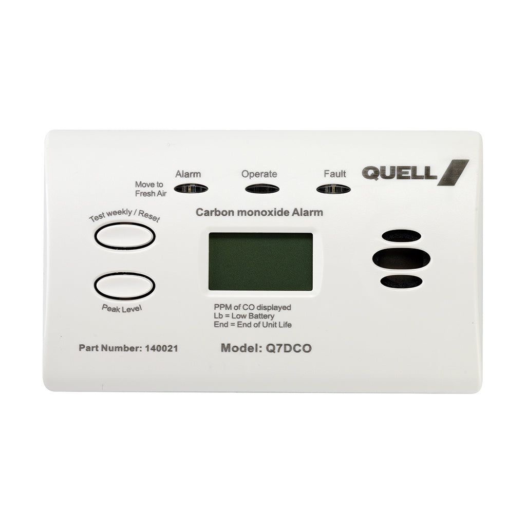 Quell Carbon Monoxide Digital Display Alarm Q7DCO