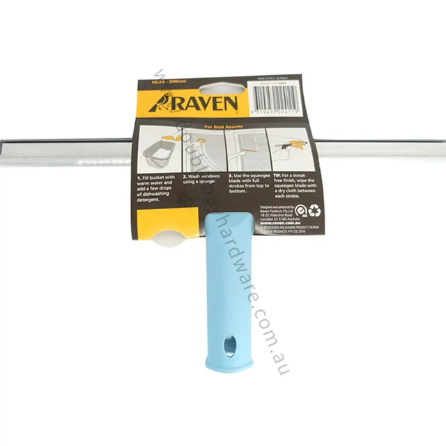 Raven brand window cleaning tool with packaging on a white background