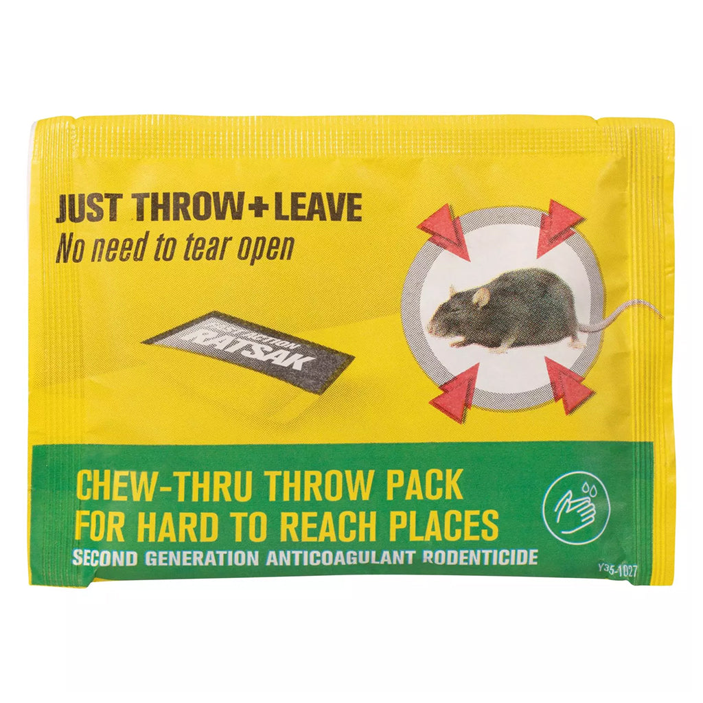 Ratsak Fast Action Throw Packs For Rats Mice