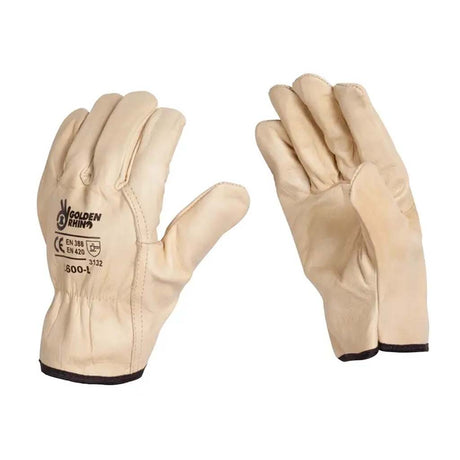 Rhino Gold Leather Glove Premium Large L600-L