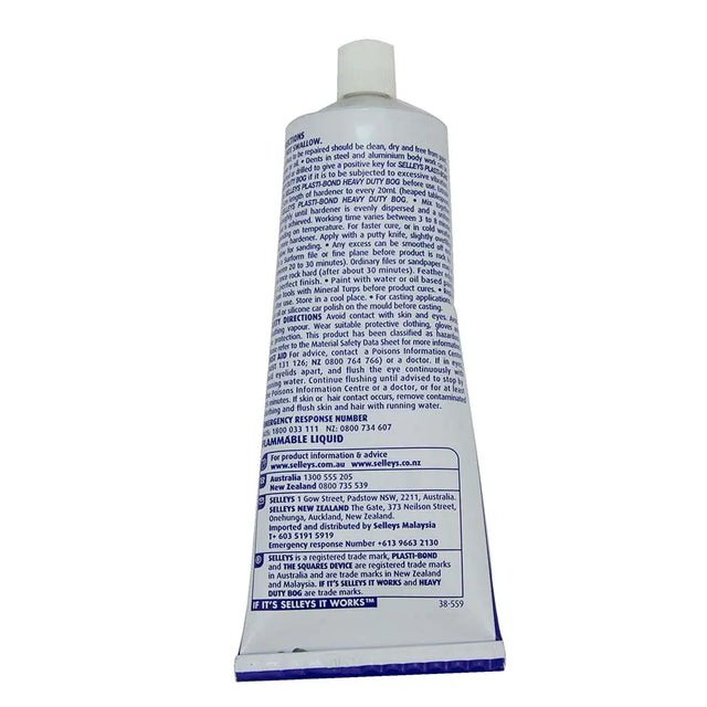 Back label of a cleaning product bottle on a white background