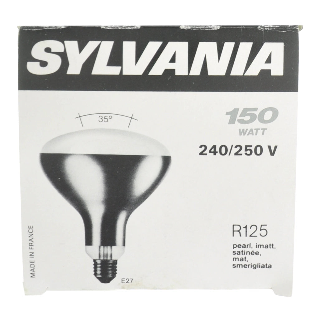 SYLVANIA R125 Reflector Light Bulb E27 240V 150W 165035