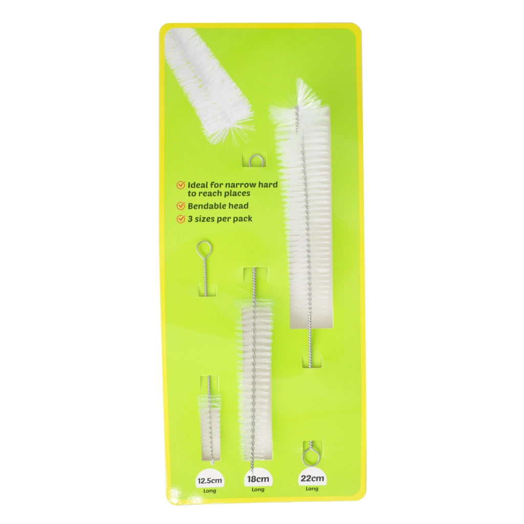 Sedona Small Bottle Brush 3Pcs CLE-241