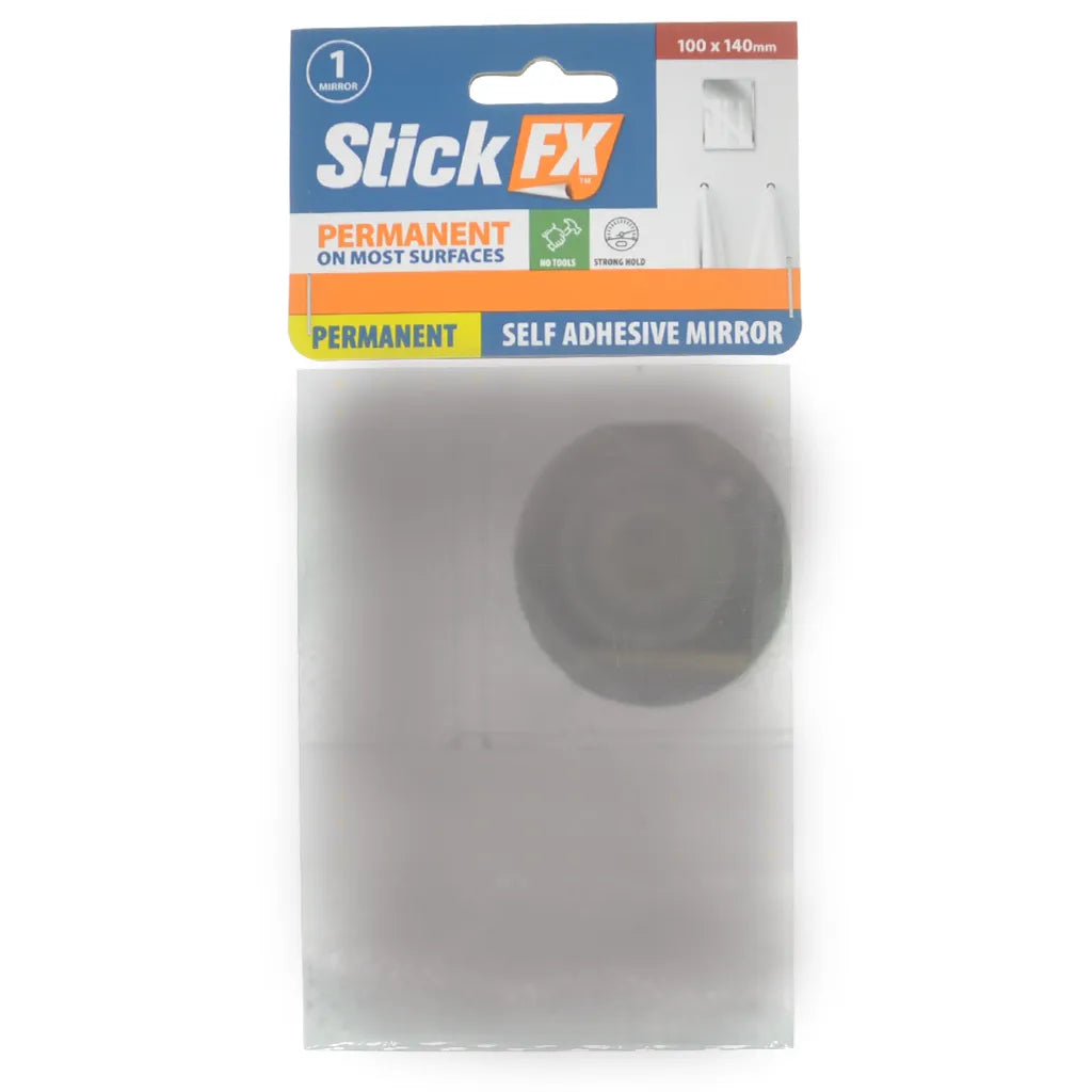 StickFx Self Adhesive Mirror 100x140mm HAR-256