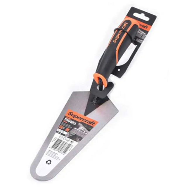 Supercraft trowel with packaging on a white background