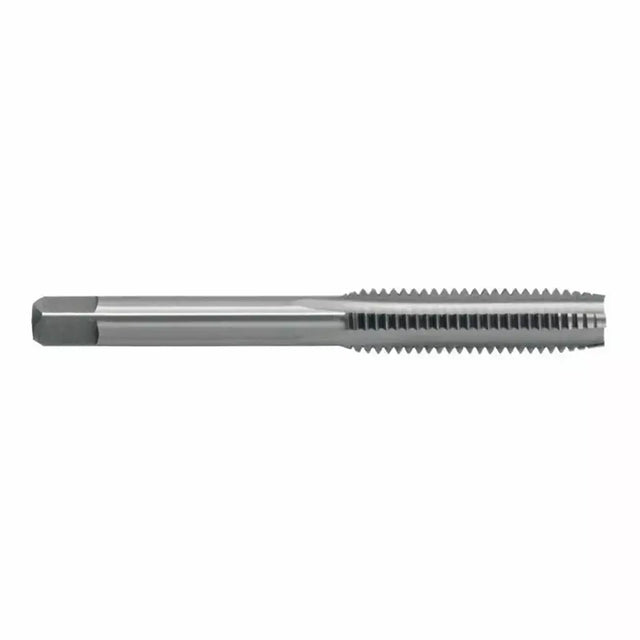 Metal screw on a white background