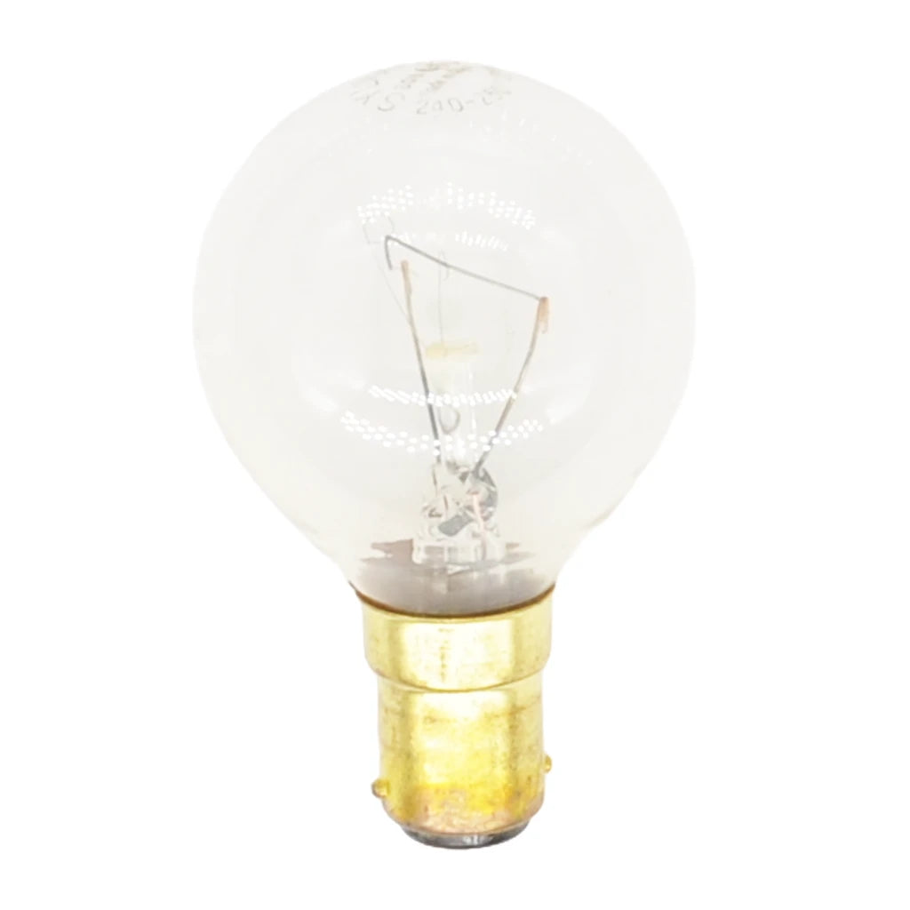 Sylvania Fancy Round Incandescent Light Bulb B15 240V 40W Clear 603925C