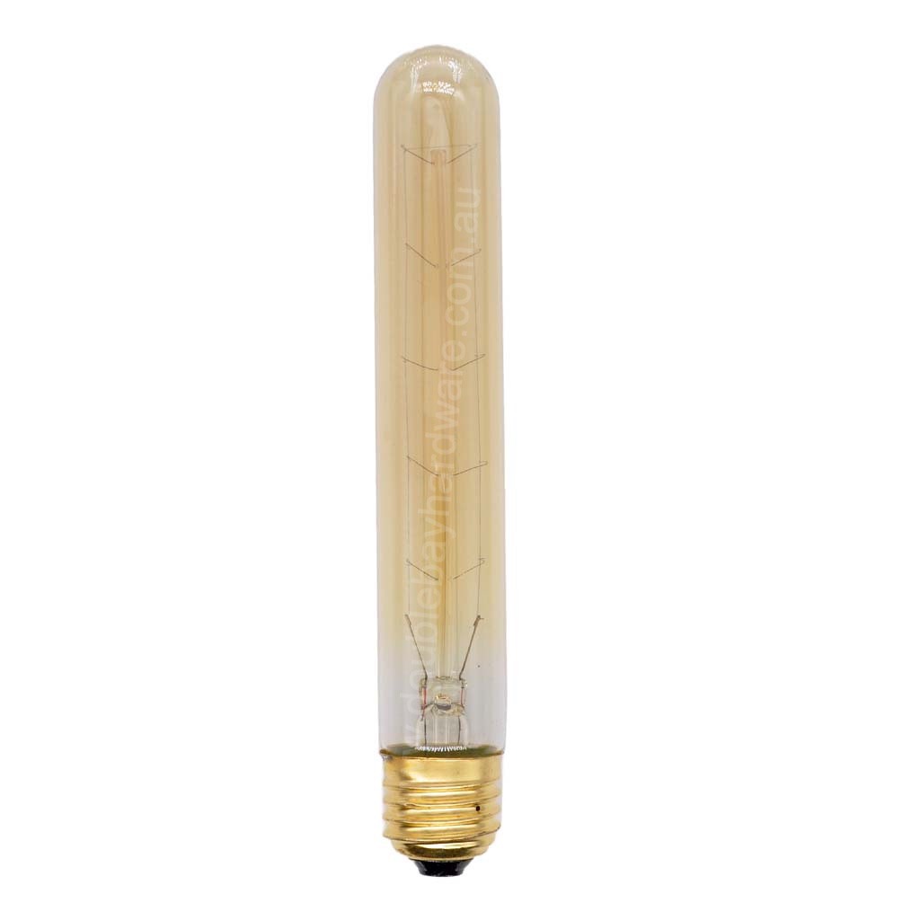 T30 Filament Vintage Light Bulb E27 240V 40W W W 185mm