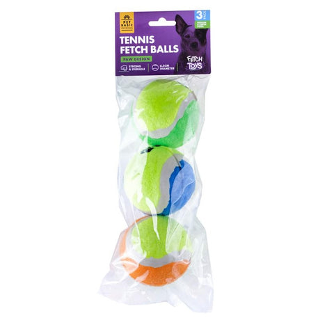 Tennis Fetch Balls 6.5cm 3Pcs